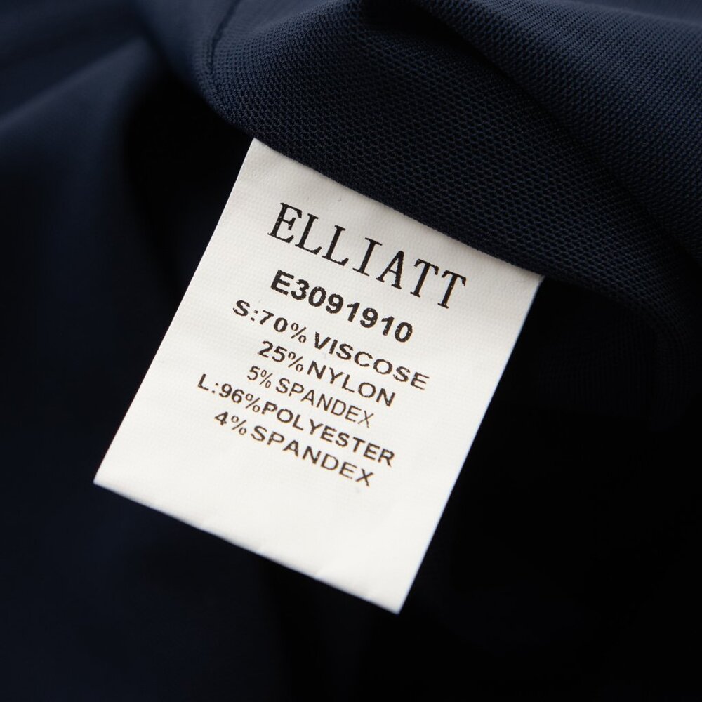 Elliatt Fox Dress Asymmetrical One Shoulder Midi Navy Blue Size Medium New - Picture 5 of 6
